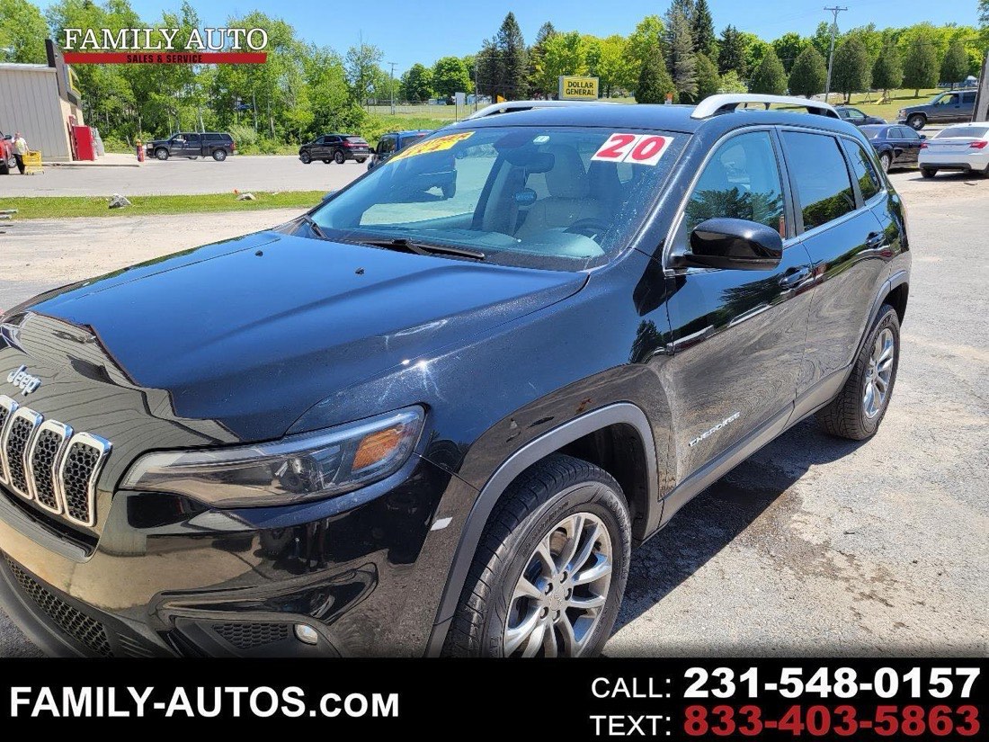 Used 2020 Jeep Cherokee Latitude Plus 4WD for sale in Alanson, MI